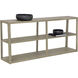 Doncaster Smoke Grey Low Bookcase
